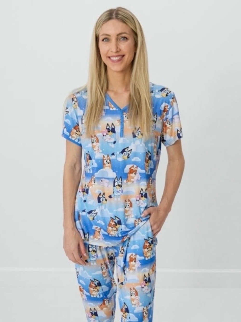 Little Sleepies Bluey Sleepytime Shirt